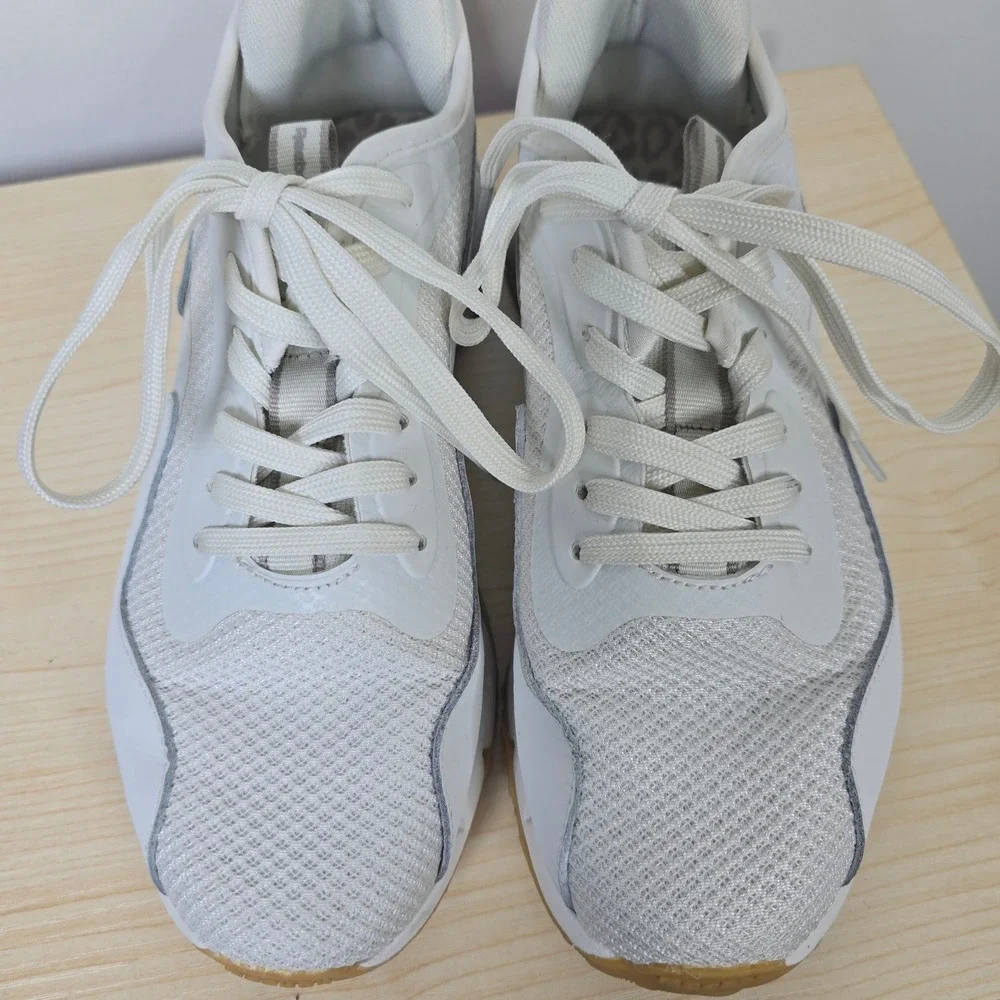 Reebok Zig Dynamica 4 Womens White Gum Athletic Sneakers Shoes Size 8 Low Top - Picture 5 of 8